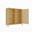 Tablettes de rangement à grande porte à grande capacité