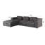 Modern L-Shape Corner Sofa  Made of Cord with Soft Seat-70307526-70307521