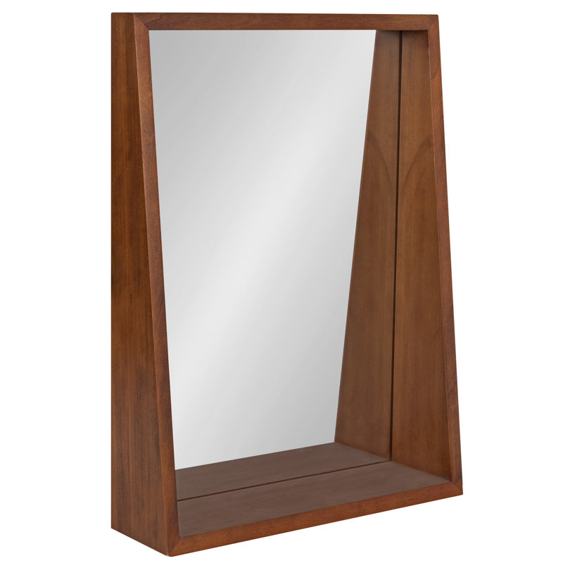 Miroir d'appoint Parkside, Noyer brun