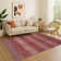 Premium Machine Washable Lubbers AMF1733 Stripe Rug