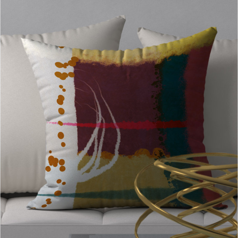  Housse et insert de coussin carré Nice, 24" X 24"