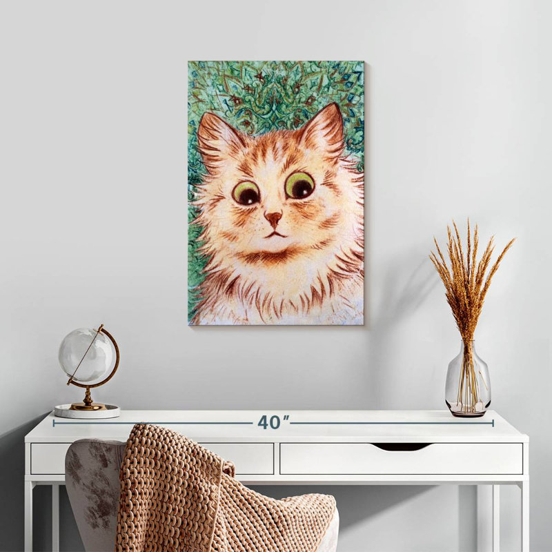 Brampt Kaleidoscope Cats II, 24" H x 16" W
