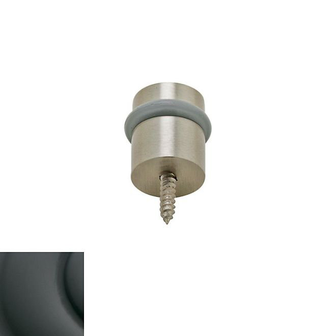 Brass Floor Mount Stop, Oil Rubbed Bronze