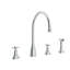 Georgian Era Double Handle Kitchen Faucet With Accessories-11066771-61047928