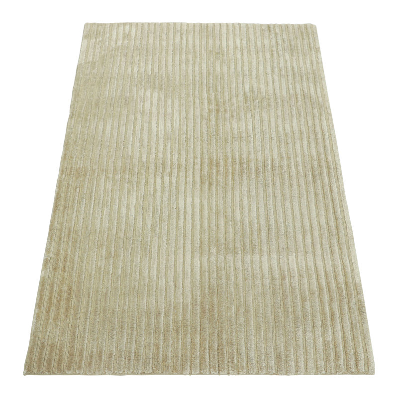 Rug & Kilim’S Modern Rug In Beige With Textural Stripes
