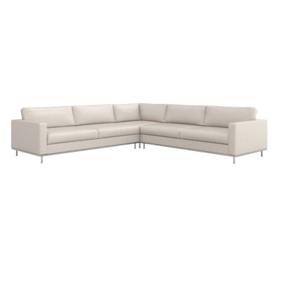 Canapé modulaire de coin symétrique de 124,5 po Valencia