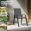 Stackable Outdoor Patio Dining Armchair-127314020-127314142