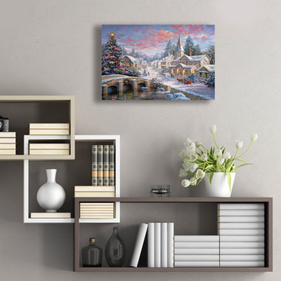 Art mural épique «Heaven On Earth» par Nicky Boehme, 24 po x 16 po