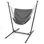 Adjustable Hammock Chair With Stand 6 Adjustable Positions Storage Pocket Sturdy