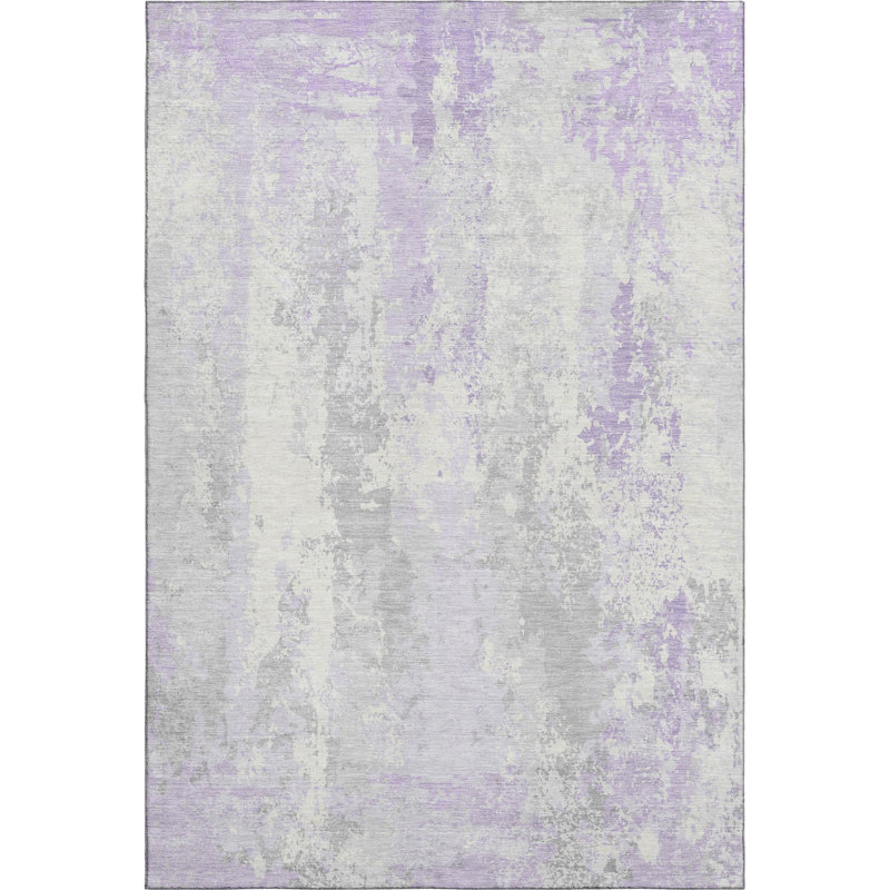 Premium Machine Washable Stallings AMF1848 Abstract Rug, Rectangle 5' x 7'6"