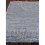 Castelli Geometric Area Rug in Light Silver