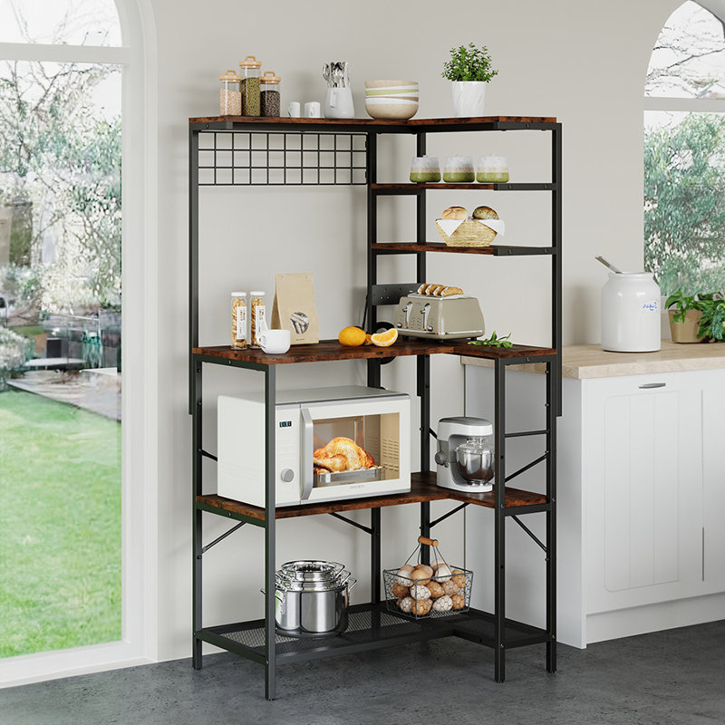 Corner Microwave Organizer