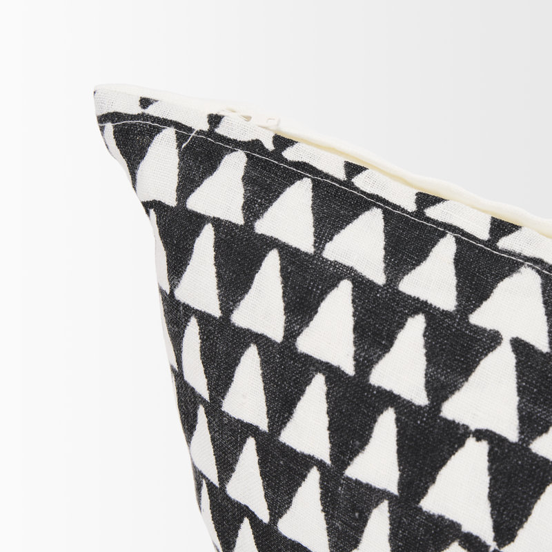Housse de coussin rectangulaire en lin Ingle