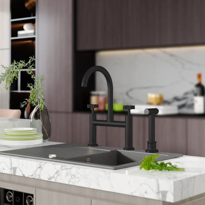 Robinet de cuisine Felixbath, Noir mat