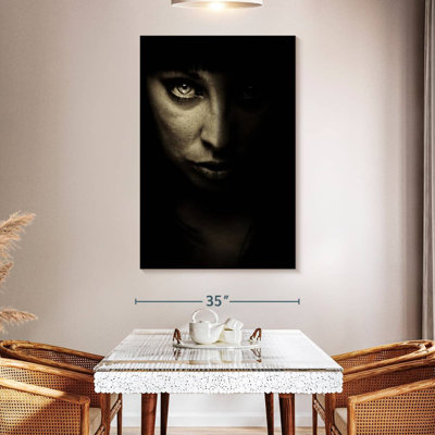 Creepy Female Portrait