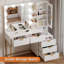 Bureau de maquillage avec miroir de coiffeuse Modern