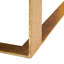 Lever Glass End Table