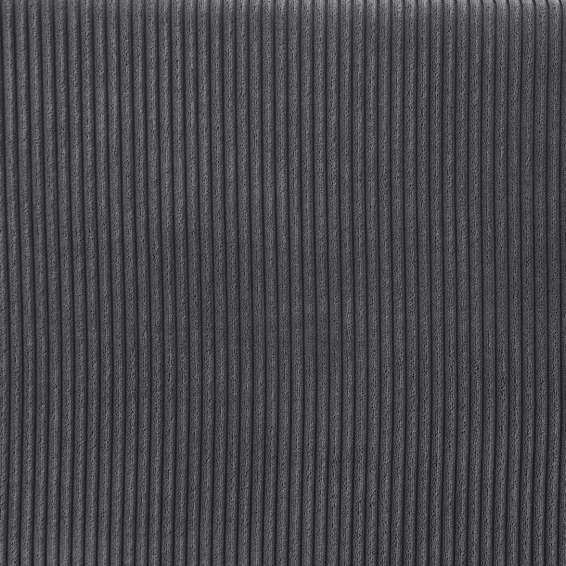 Canapé modulaire 3 pièces Naomi, Gris foncé