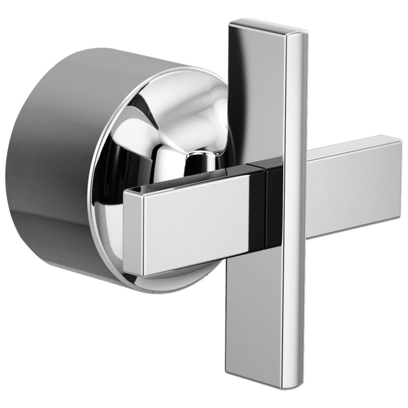 Levoir® Sensori® Thermostatic Valve Trim, Polished Chrome, Cross