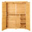 Remise de rangement en bois pour l'extérieur