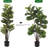 Artificial Fiddle Leaf Fig Tree - Realistic Leaf Faux Plant in Pot for Home & Office Decor-1069458486