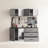 Series Garage Cabinet C  5  64 In. W X 79 H 20 D With Striking Metallic Gray Finish, Drawers And Doors, Water Heat Characteristic, 2X Thicker Edge Banding, E0-Grade Board, Device On Each Shelf,