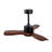 Wood Ceiling Fan With Lights Remote Control,Quiet DC Motor 3 Blade Ceiling Fans For Patio Living Room, Bedroom, Office,Indoor Outdoor-1539739004