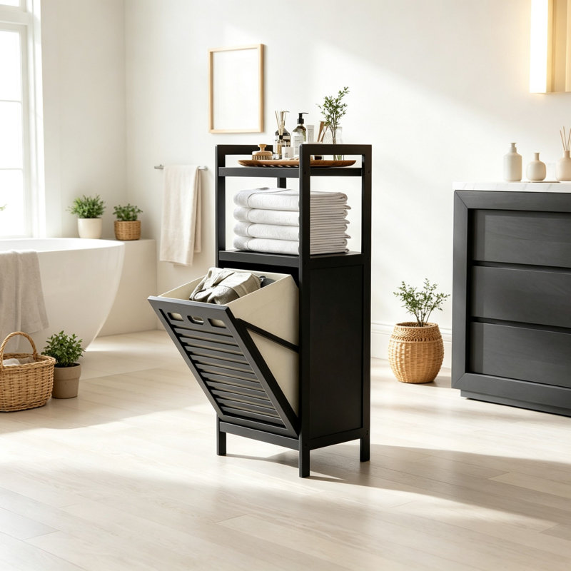 Laundry Hamper, Balck