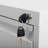 Vertical File Cabinet With 5 Drawers, Wheels For Easy Movement, Metal Storage A4/letter/legal Size Papers, White, 17.71"d*15.57"w*65.35"h, Secure Locking System, Construction Folders, Locking, All --2136523334