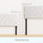 Mattson Adjustable Faux Leather Headboard-1234094901-1234094900