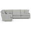 Madiba Upholstered Power Reclining L-Shaped Sectional Symmetrical