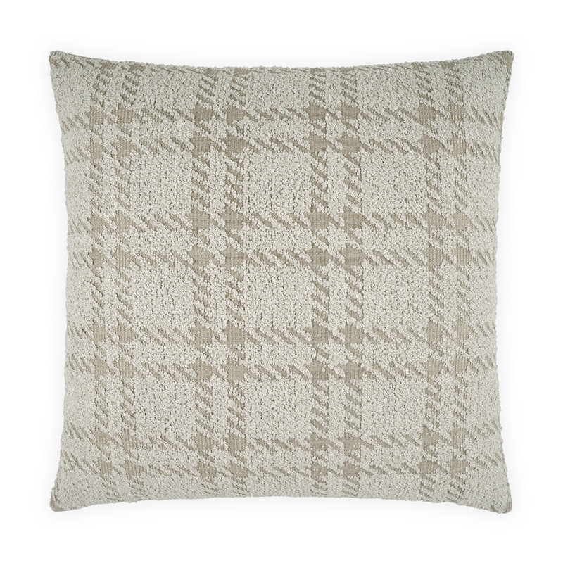 Sherlock Square Pillow Cover & Insert, Square 20", Bone