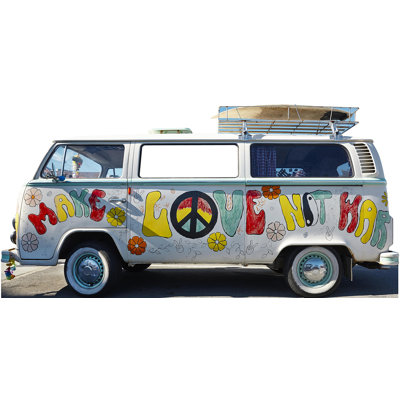 Hippie Van Cardboard Standup