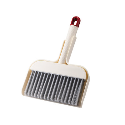 Plastics Mini dustpan broom Desktop Mini Dustpan Brooms Set Window Sill Gaps Brush Computer Keyboard Brush