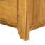 Table de chevet classique 20,7 x 15,4 x 22 po, performance de glissement fluide, compact avec espace intérieur abondant, bois massif +, palette de style brun naturel 20,7 x 15,4 x 22 po, mouvement de tiroir, mais spacieux à l'intérieur, abat-jour