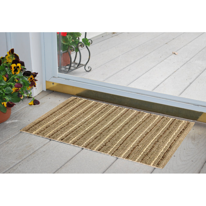 Tapis pour salle de bain 100% coton Leisa, Brun clair