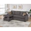 Canapé modulaire convertible en tissu Ash Dorris-121051695