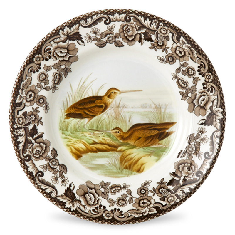 Spode Woodland B&B Plate 6.5" Snipe
