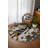Annie Collection Digital Print Cotton-Polyester Gray Human Figured Floral Rug-433337345