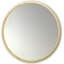 Aline Round Metal Wall Mirror