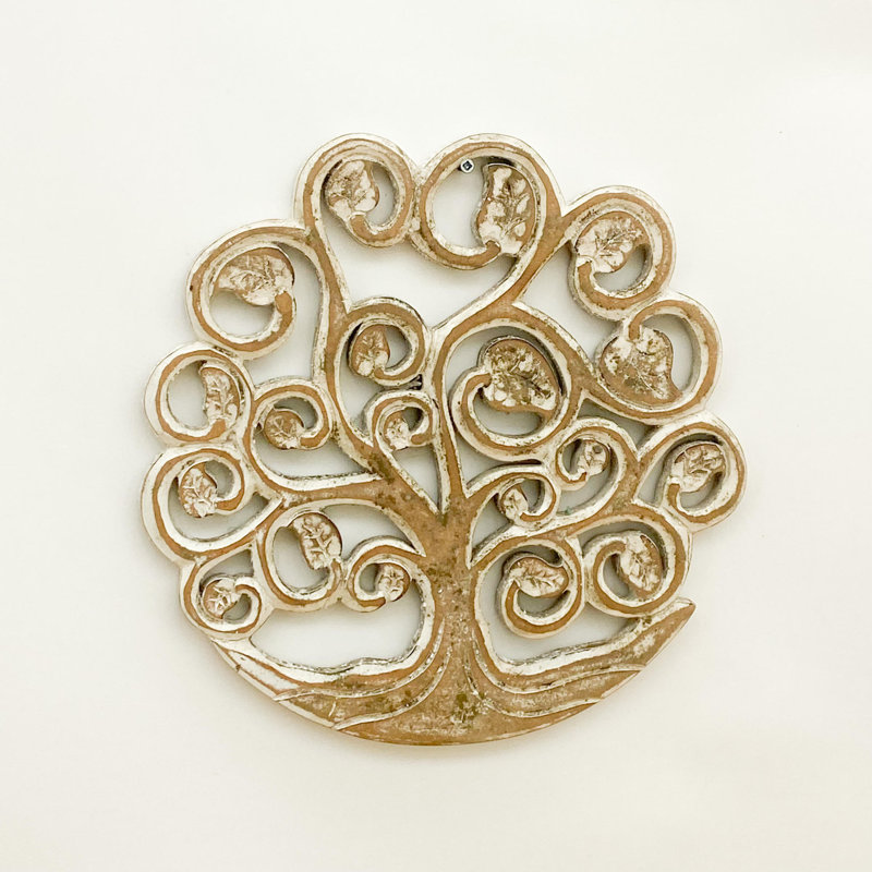 Chaskel Wood Plants & Flowers Wall Decor