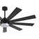 Veun 84-inch 9-Blades Ceiling Fan with Led Light and Remote
