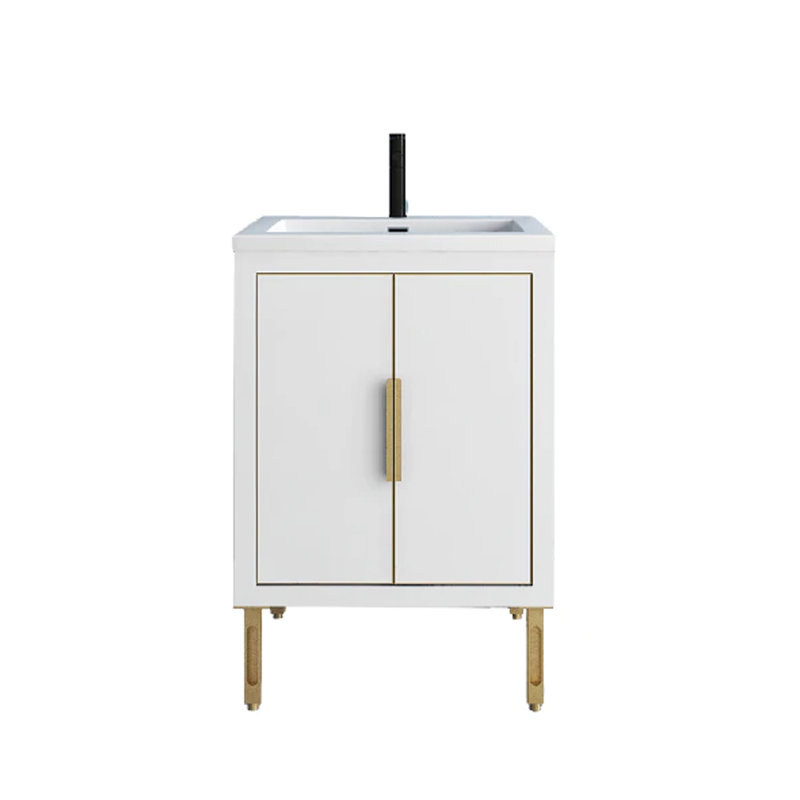 Ensemble de meuble-lavabo simple l 24 po