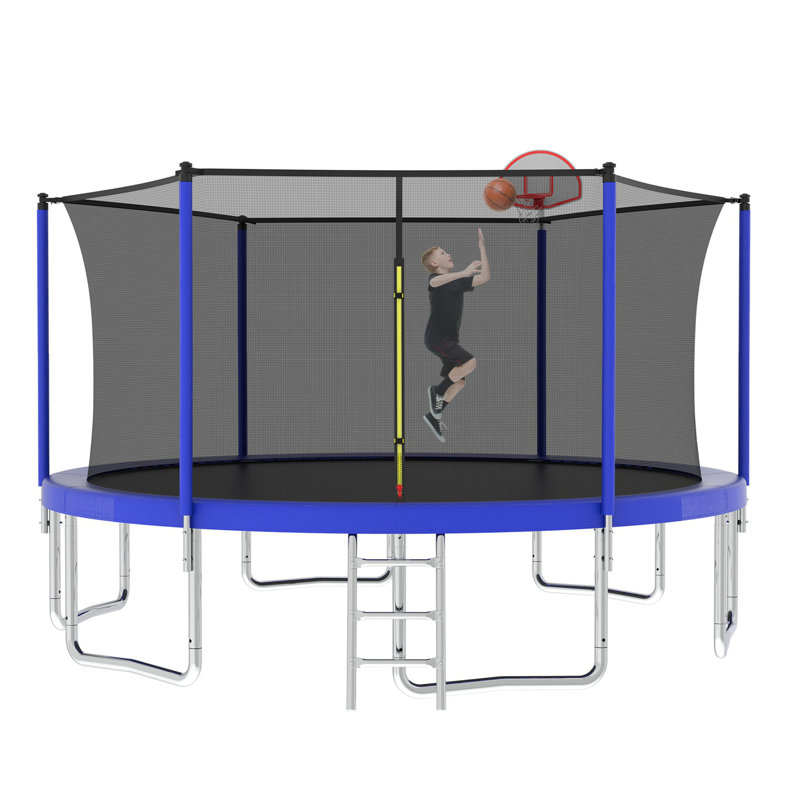 Trampoline for Kids, Blue, Blue