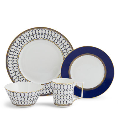 Renaissance Gold Bone China Dinnerware Set