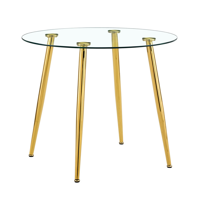 Table de salle à manger Bunderberg, H 29,53 po x L 35,64 po x l 35,51 po