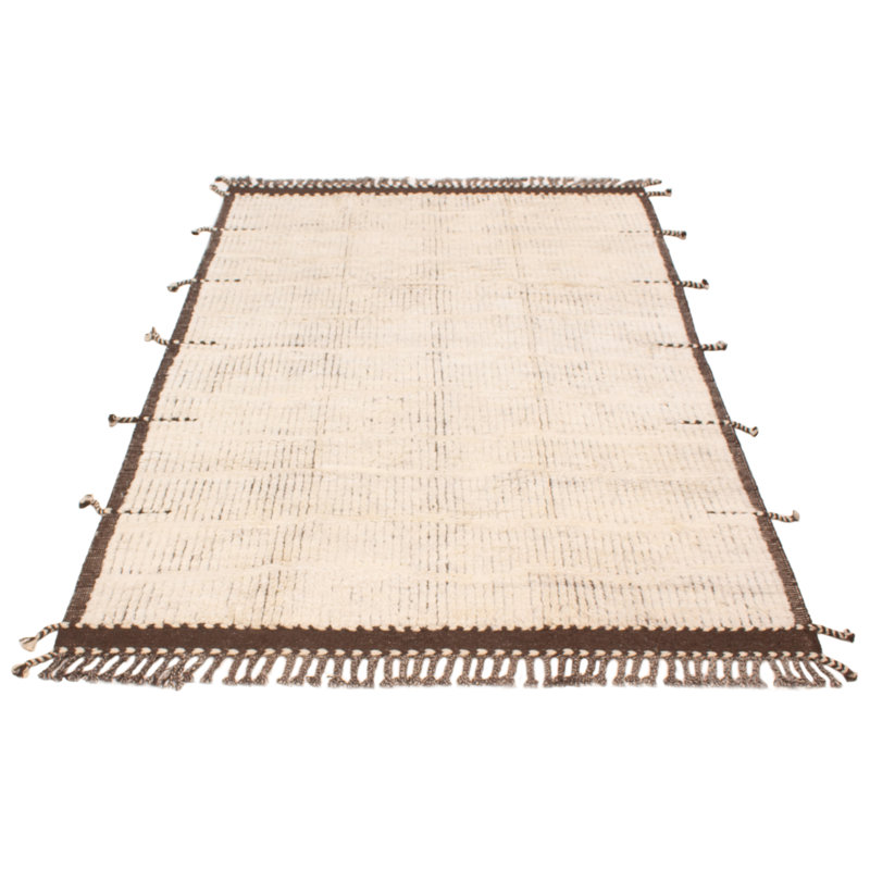 Tapis en laine nouvel âge 6 pi 10 po x 9 pi 10 po Zayland