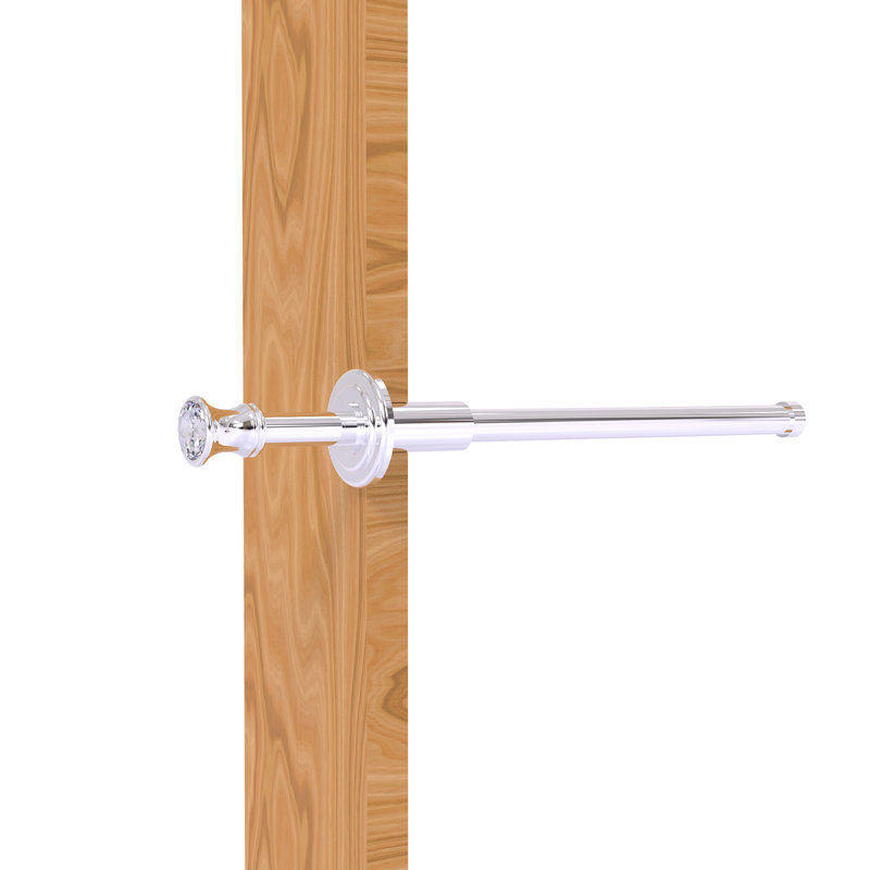Tringle pour garde-robe l 9,75 po Freyja, Chrome poli