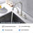 Topcraft Stainless Steel Two Handle Bathroom Faucet