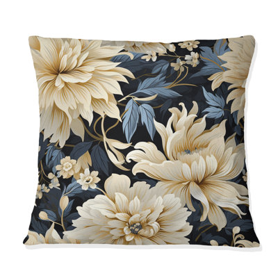 Coussin décoratif en polyester damassé Urban Retreat Fuse